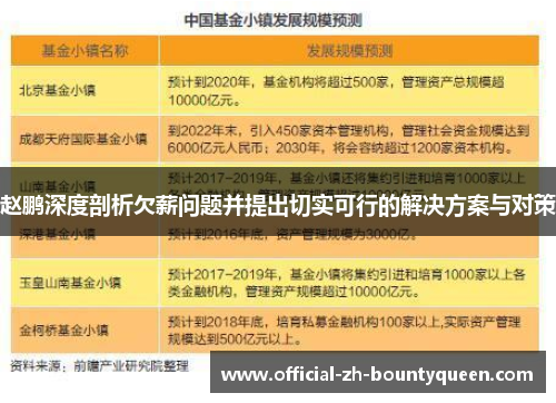 赵鹏深度剖析欠薪问题并提出切实可行的解决方案与对策 赵鹏深度剖析欠薪问题并提出切实可行的解决方案与对策