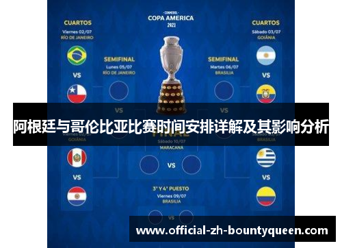 阿根廷与哥伦比亚比赛时间安排详解及其影响分析 阿根廷与哥伦比亚比赛时间安排详解及其影响分析